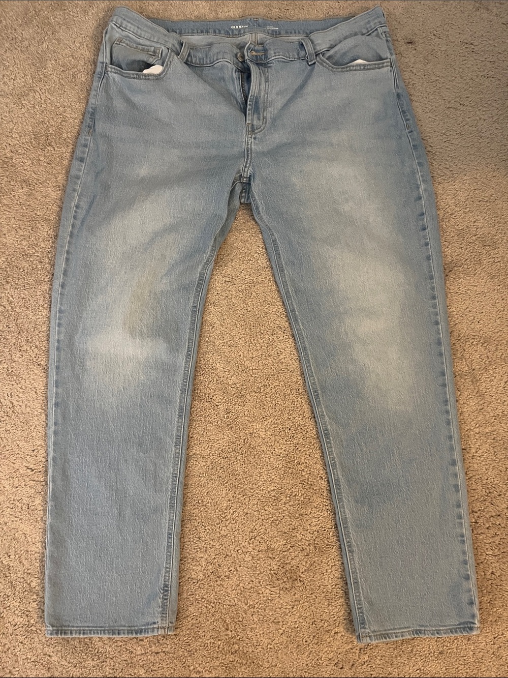 Old Navy Light Blue Slim Straight Men's Jeans